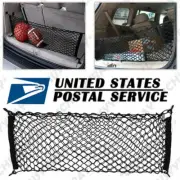 1Pcs Black Car SUV Rear Cargo Trunk Boot Floor Net Elastic Mesh Storage Durable