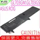 ASUS C41N1716 電池-華碩 GL703 電池,GL703GM 電池,GL703GS 電池,ROG STRIX S7BS 電池,S7BS-8750 電池,C41PqCH,0B200-02770000