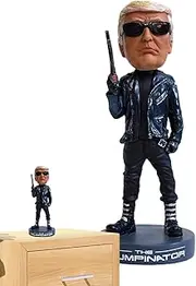 Figurines | Resin Collectible Figure | Shaking Head Doll for Women and Men, Car Dashboard Decoration for Interior