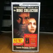 The Bone Collector (1999) VHS Factory Sealed Watermarks Special Edition Denzel