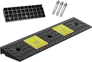 Threshold Ramp,Wheelchair Threshold Ramp with Non-Skid and Anti-Slip Surface, Rubber Threshold Ramp for Wheelchair and Scooter for Wheelchairs, Shed Ramp, Motorcycle Ramp