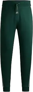 [BOSS] Men's Tracksuit Bottoms Jogging Bottoms Cotton Mix with Foil Print Logo