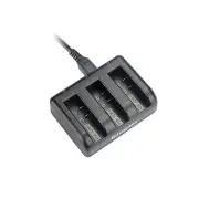Charger Dock Stand With Micro USB Line/Cable For Xiaomi Yi 4K II Action Camera