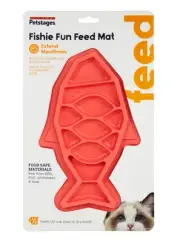 Petstages Fishie Fun Feed Mat Cat Pink