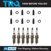 TRQ Ignition Coil Boots & Iridium Spark Plug Kit Set for Eclipse Galant 3.8L V6