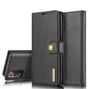 DG.Ming Samsung Galaxy Note 20 Detachable Wallet Case Cover Note20 [Black]