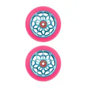 Core Hex Hollow Scooter Wheel | Pink/Teal