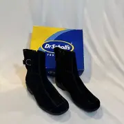 DrScholl’s Footwear Black Womens Boots Double Air-Pillo Size 9 1/2