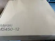 New Sealed Cisco MS450-12-HW Meraki 40GbE QSFP+ 2-Port 100GbE QSFP28 Unclaimed