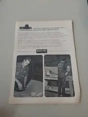 1963 Bostitch East Greenwich RI Algonquin Marine Windshield Stapler Print Ad