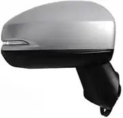 ZUXIM Car Exterior Rearview Mirror, for FIT, for JAZZ, 2015 2016 2017 GK5 with Turn Signal Lights 76258-T9J-H21 Rear View Mirror Assembly(BLACK 5 Wire Silver-Right(Driver Side))