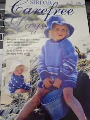 Sirdar Carefree Days Kids to 8 yrs Knitting Pattern Book 286