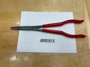 Snap-on Tools USA NEW RED 15" Long-Neck Long Reach Needle Nose Pliers 915CP