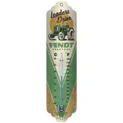 Nostalgic-Art 28x6.5cm Wall Thermometer Fendt Leaders Drive Room Temperature