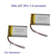 2pcs 3.7V 850mAh Li Lipo Battery 802540 Li-ion For Car Camera DashCam GPS Satnav