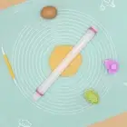 Non Stick Surface Plastic Rolling Pin Handhold Fondant Rolling Pin Biscuit