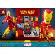 Iron Man Classic Comic MP Diecast Fully Poseable Exclusive Hot Toys Figure