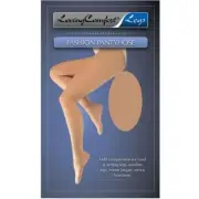 Loving Comfort Fashion Pantyhose 15-20mmHg (Beige) Medium