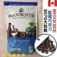 在飛比找蝦皮購物優惠-【義班迪】加拿大🇨🇦 BROOKSIDE 藍莓夾心黑巧克力 