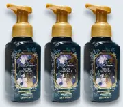 3 Bath & Body Works SILVER SNOWFALL Gentle Foaming Hand Soap 8.75 oz