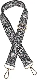 Toyvian Adjustable Retro Banjo Strap for Comfortable Use Durable Musical Instrument Holder Long for Banjo and Mandolin Players