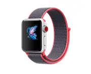 Soft Nylon Sport Loop Compatible iWatch Apple Watch 40mm 44mm Series 4 - 3
