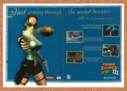 Tomb Raider III Adventures Lara Croft Original 1999 Ad - Video Game Promo