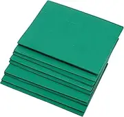 Anneome 10 Pcs Rubber Engraving Mats for Crafts Lightweight Cutting Pads with Non Slip Surface for Sewing Cutting and Carving Projects Safe Arc Angle Design