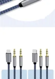 AUX audio cable lighning to 3.5mm audio adapter cable Converter Type C iphone