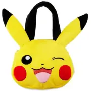 Pokémon Tote Bag Pikachu Plush Tote Bag Pokémon Easter Basket Halloween Bag 15”