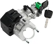 Ignition Switch Lock Cylinder Compatible 39730-s3V-4010-m1 Easy Installation Supplies Accessory Black for L4 1.7L Civic