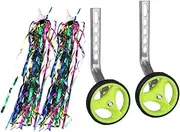 VANZACK Children's Bike Training Wheels Universal Size Stabilizer Wheels Bike Auxiliary Easy Assembly Enhance Balance Skills Random Color