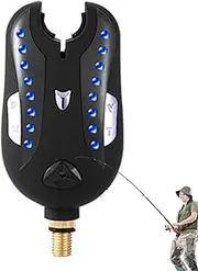 Fishing Bite Alarm with Sound, Electronic Sound Alarm, High-Sensitivity Sensor Fishing Stick Bite Alert, Lighted Fishing Alarm for Beginner