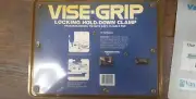 NOS Vintage Vise-Grip 11HD Petersen Dewitt Locking Hold-DowClamp W/Swivel Pads