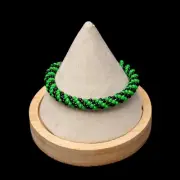 Ogun (traditional) 8 strand Kumihimo beaded Ilde Pulsera Santeria Lucumi Ifa
