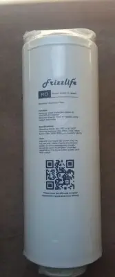 Frizzlife ASR212-600G Replacement Filter Cartridge For PD600 RO System NEW SEAL