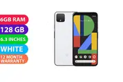 Google Pixel 4XL (128GB, White) - Refurbished (Excellent)