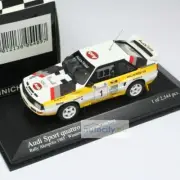 MINICHAMPS AUDI SPORT QUATTRO RALLY ACROPOLIS WINNERS : BLOMQUIST/CEDE 400851201