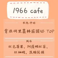 在飛比找蝦皮購物優惠-1966 Cafe✨ 肯亞 冽里 叢林莊園 AB TOP ✨