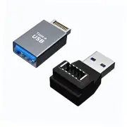USB 3.0 Type A to Type E Extension Adapter, Key-A Type-E Male Port to USB A