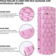 Foam Roller, 33Cm Foam Roller for Physical Therapy, Back Roller with Carry Ba...