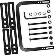 Vaguelly 1 Set Mattress Slide Stopper Non Slip Mattress Retainer Bar for Bed Frame Slide Fasteners Fits Various Practical for Bedroom Stability