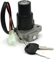 MZBZUTEDEE Motorcycle Ignition Switch Key Fit for Yamaha XT250 XT500 DT125R XT600Z TZR125 DT125F 3Y3/4Y1 1U6 XT600H 43F 2KF Tenere 34L 55W