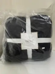 Pottery Barn Teen Whimsical Waves Comforter Xl twin ebony New