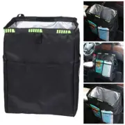 Car Waterproof Trash Can Litter Bin Garbage Bag Waste Storage Organizer Pocket J