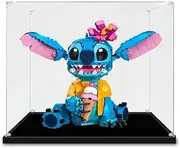 Acrylic Display Case for Lego 43249 Disney Stitch Figure Storage Box Dust Proof Glue Free