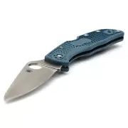 Spyderco Endela K390 MICROCLEAN Utility Knife - Seki-City Japan - Blue - EDC