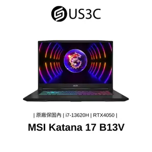 MSI Katana 17 B13V FHD i7-13620H 16G 1T RTX4050 電競筆電 獨顯 福利品