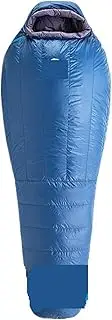 Winter Goose Down Mummy Sleeping Bag -4℃ to -15℃ Comfort Temperature, 800FP Insulation for Cold Weather Camping(ULG700 -Blue)