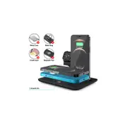 4-in-1 Wireless Fast Charging Station Charging Stand